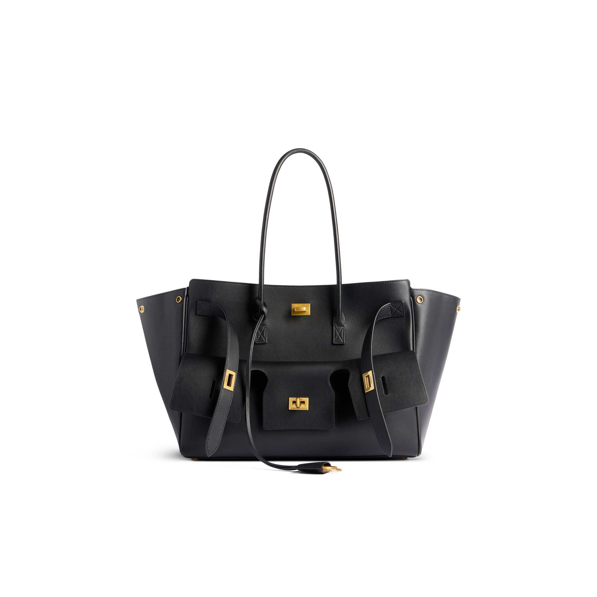 Ba*len*cia*ga women''s bel air medium carry all bag in black (36.5*28.9*16cm)